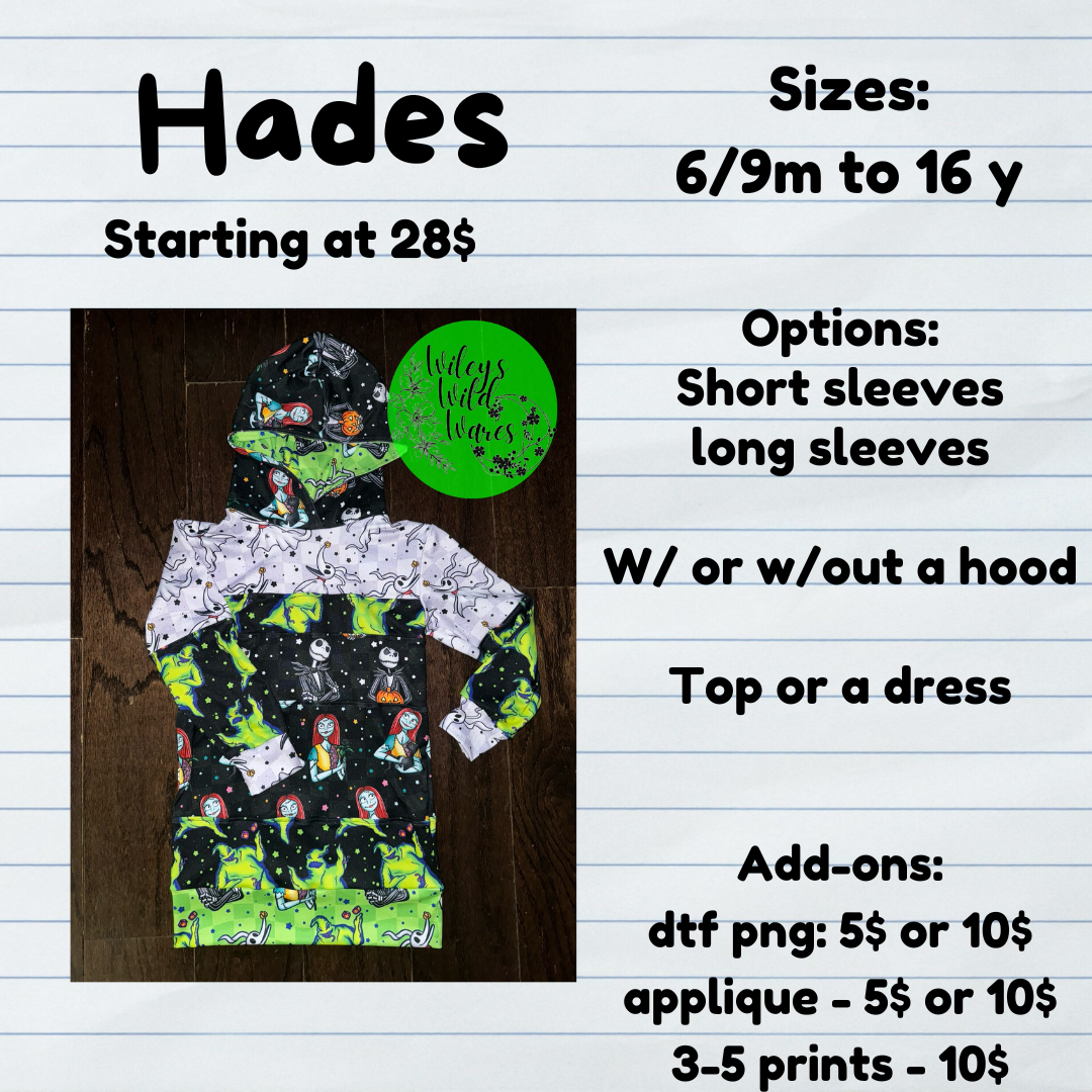 Hades Dress, Hoodie