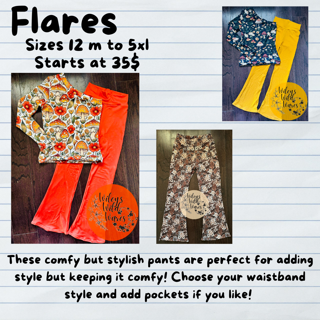 Flare pants