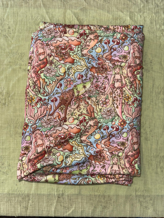 Cottagecore mermaids - French Terry