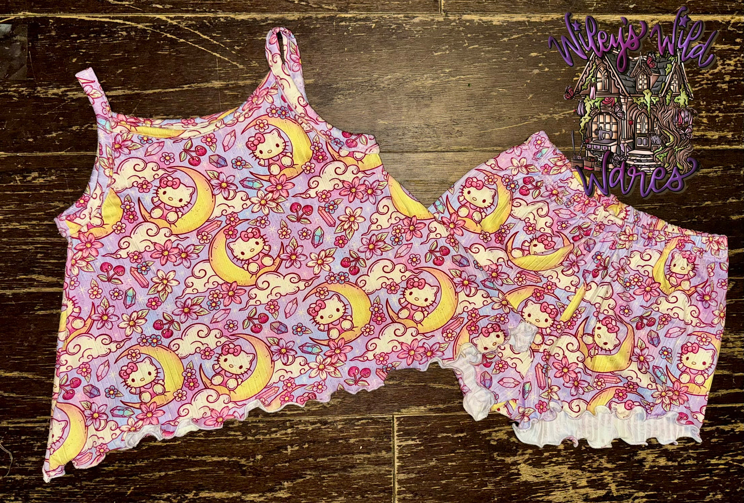 Cami and shorts sleep set