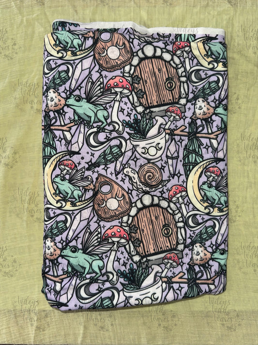 Whimsical cottage - French Terry