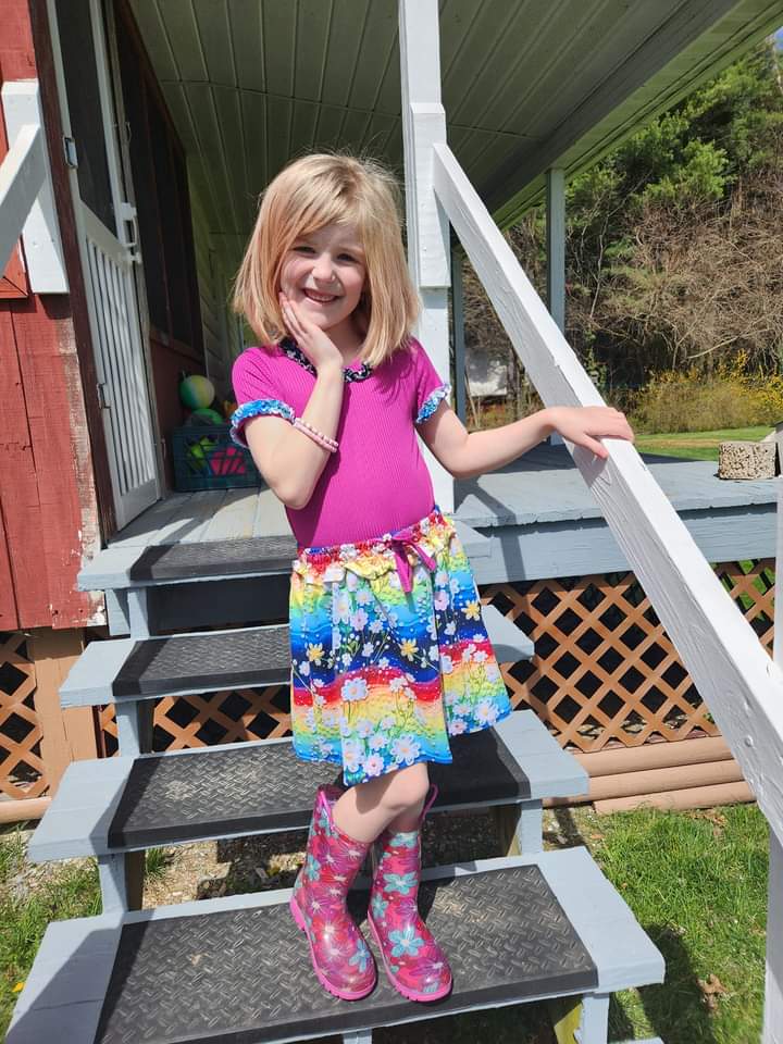 Cedar skirt, shirt, and dress